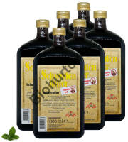 PAKIET 6x 1000ml Oryginalne zioła szwedzkie - Ekstrakt Wyciąg (Nalewka) 32% alkohol