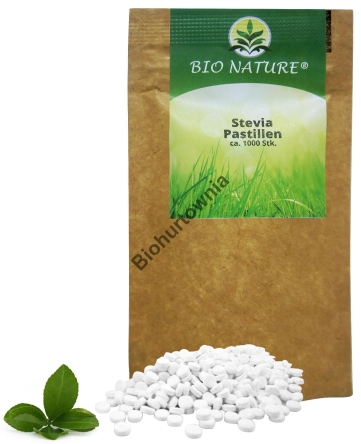 Stevia pastylki BIO NATURA 1000 szt. - opakowanie uzupełniające