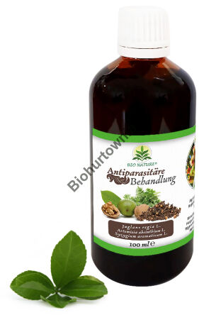 Kuracja antypasożytnicza 100ml wg dr Clark, piołun, goździk, orzech